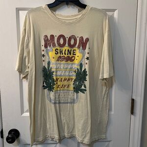 Modish Rebel Tee: Size Large